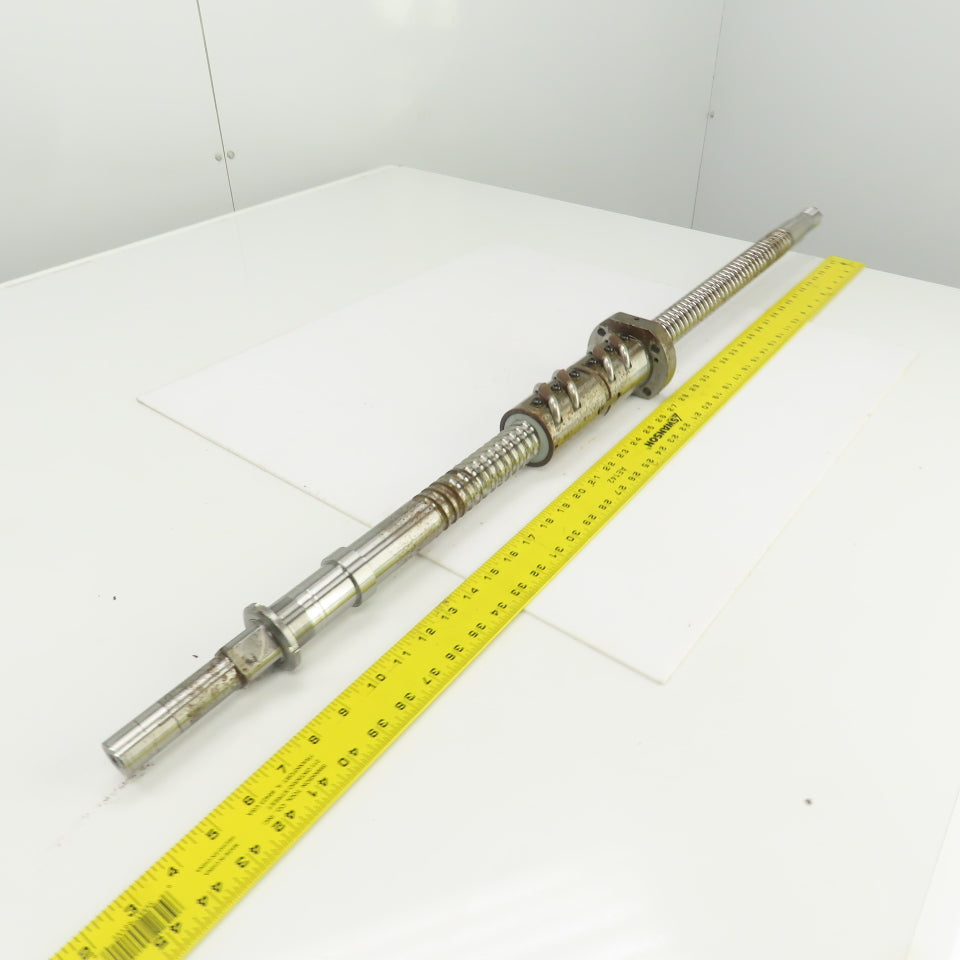 Mazak V-414 Mazatrol Ball Screw & Nut Assembly 44" OAL 20" Travel 36mm OD