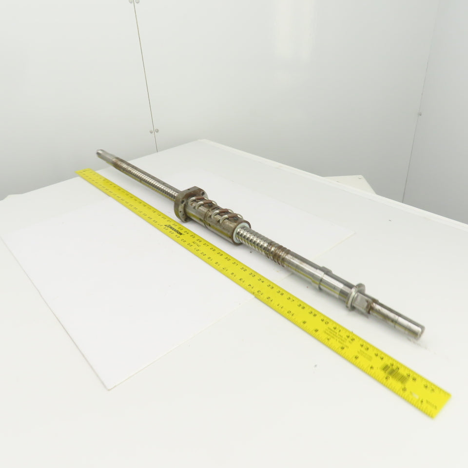 Mazak V-414 Mazatrol Ball Screw & Nut Assembly 44" OAL 20" Travel 36mm OD