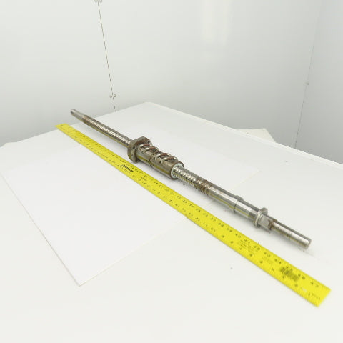 Mazak V-414 Mazatrol Ball Screw & Nut Assembly 44" OAL 20" Travel 36mm OD