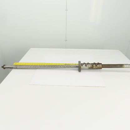 Mazak V-414 Mazatrol Ball Screw & Nut Assembly 52-3/4" OAL 24.5" Travel 36mm OD