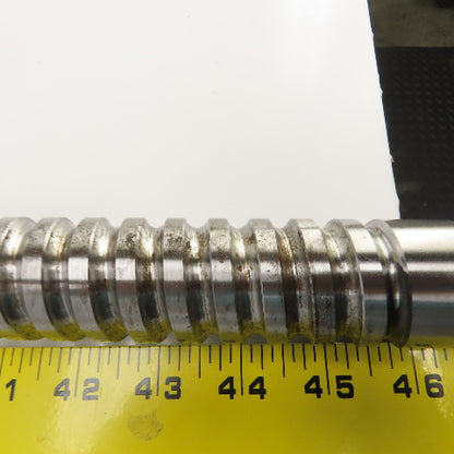 Mazak V-414 Mazatrol Ball Screw & Nut Assembly 52-3/4" OAL 24.5" Travel 36mm OD