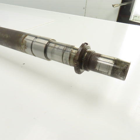 Mazak V-414 Mazatrol Ball Screw & Nut Assembly 52-3/4" OAL 24.5" Travel 36mm OD