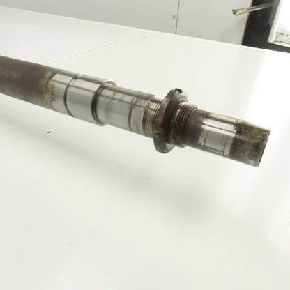 Mazak V-414 Mazatrol Ball Screw & Nut Assembly 52-3/4" OAL 24.5" Travel 36mm OD