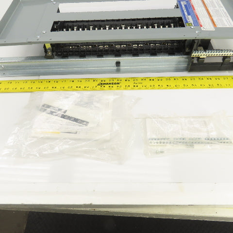 SquareD 12356080011 42 Circuit 100A Panel Board Load Center  208Y/120 VAC 3PH