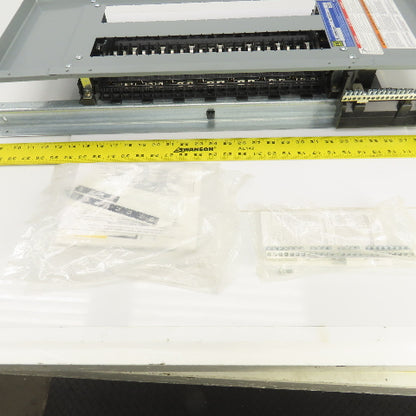 SquareD 12356080011 42 Circuit 100A Panel Board Load Center  208Y/120 VAC 3PH