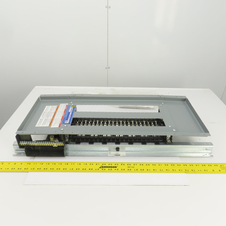 SquareD 12356080011 42 Circuit 100A Panel Board Load Center  208Y/120 VAC 3PH