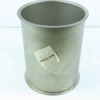 Jacob 12153040 150mm ID x 200mm OAL Stainless Steel Flanged Quick Connect Tube