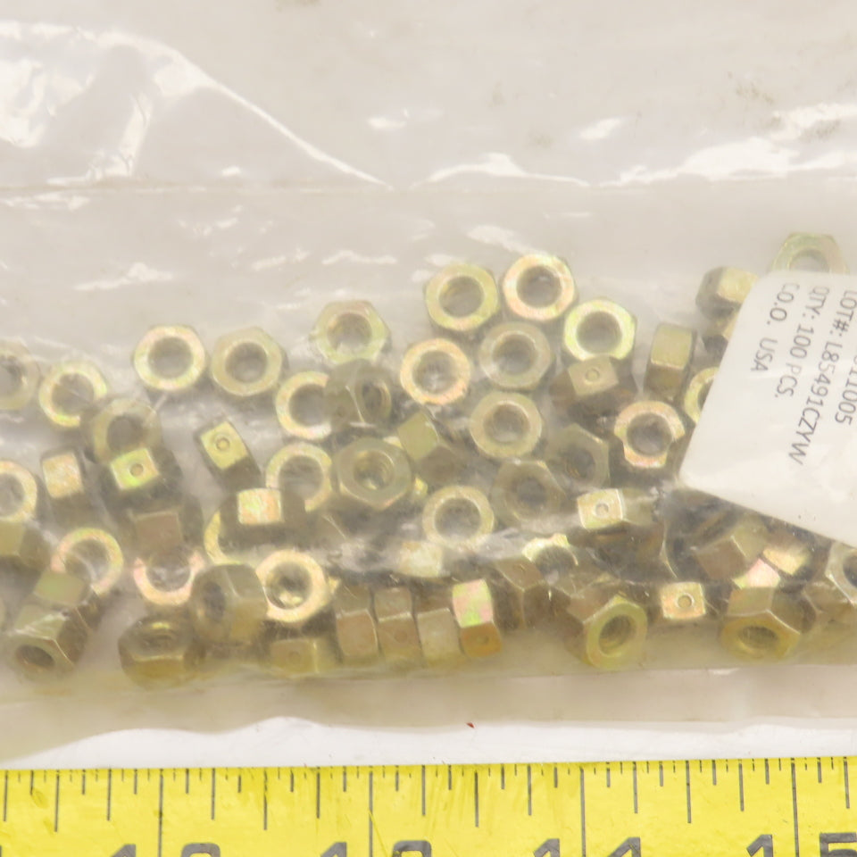 JLG 3311005 10-24 Hex Head Lock Nut Lot Of 100