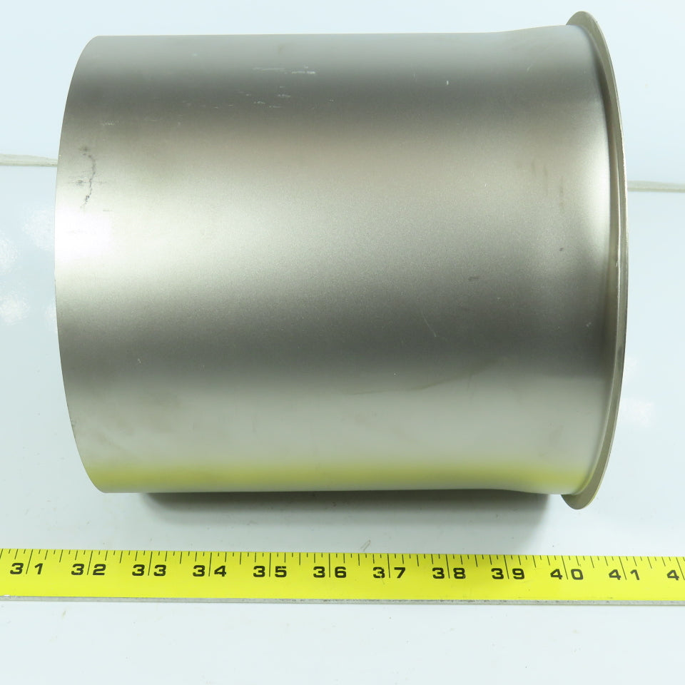 8" Dia. x 7-7/8" OAL 20 Gauge Stainless Steel Flange x Slip