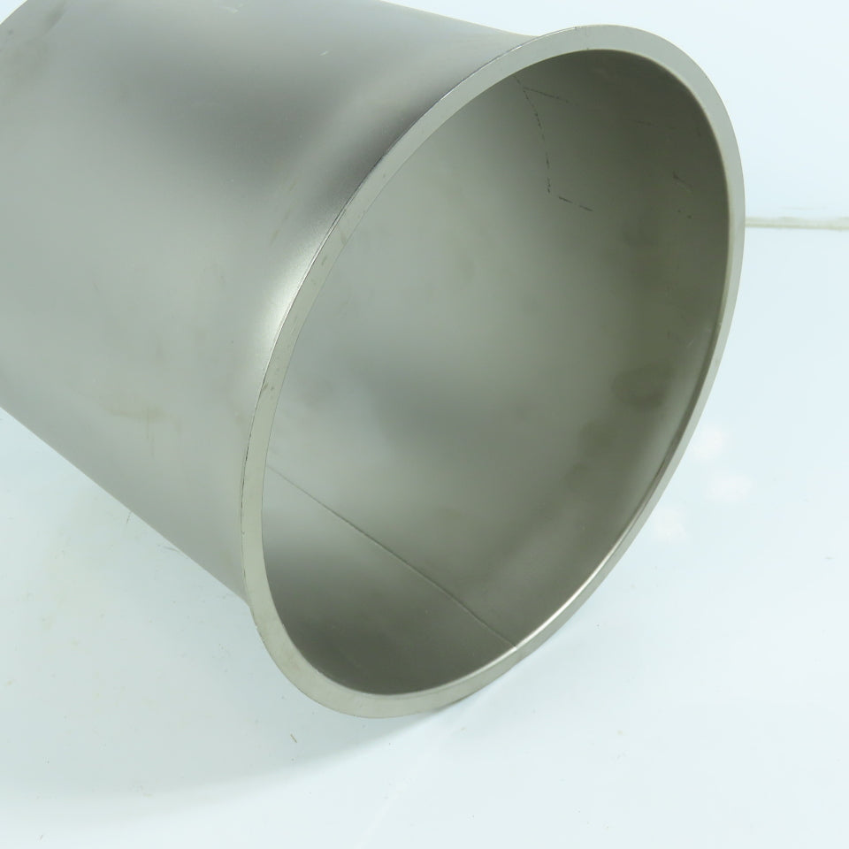 8" Dia. x 7-7/8" OAL 20 Gauge Stainless Steel Flange x Slip