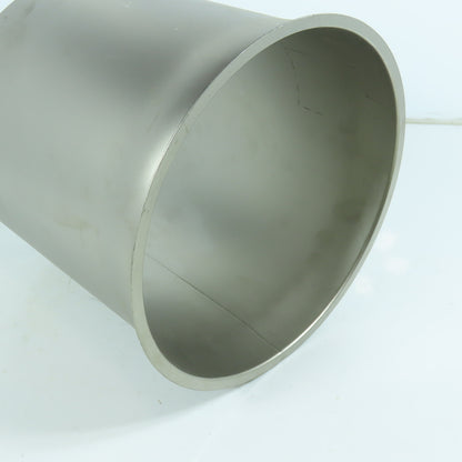 8" Dia. x 7-7/8" OAL 20 Gauge Stainless Steel Flange x Slip