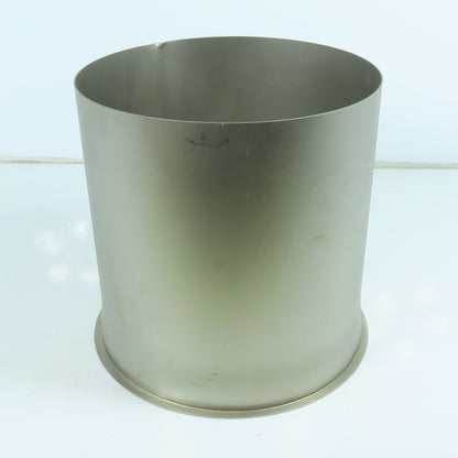 8" Dia. x 7-7/8" OAL 20 Gauge Stainless Steel Flange x Slip