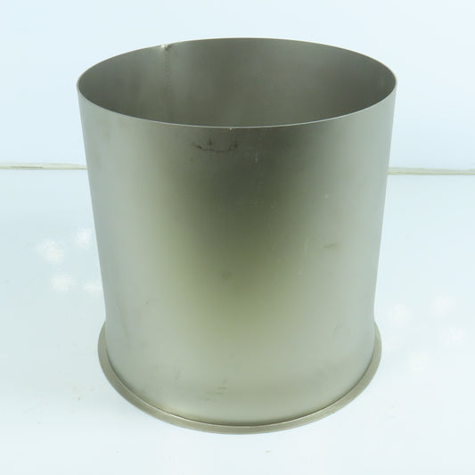 8" Dia. x 7-7/8" OAL 20 Gauge Stainless Steel Flange x Slip