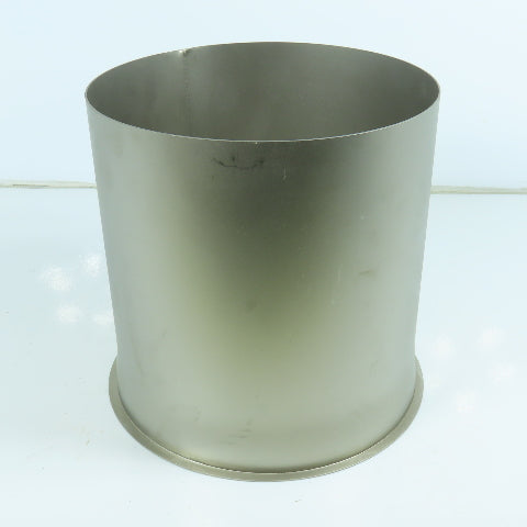 8" Dia. x 7-7/8" OAL 20 Gauge Stainless Steel Flange x Slip