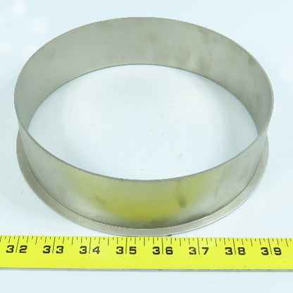 8" Dia. x 2-1/8" OAL  Stainless Steel Flange x Welding End