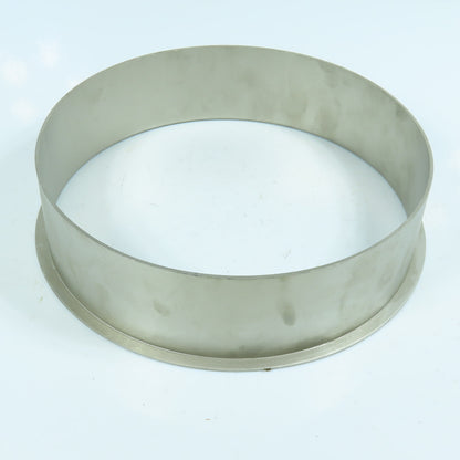 8" Dia. x 2-1/8" OAL  Stainless Steel Flange x Welding End