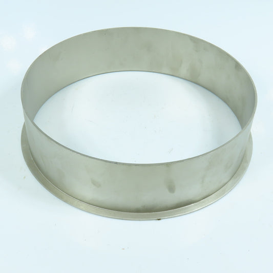 8" Dia. x 2-1/8" OAL  Stainless Steel Flange x Welding End