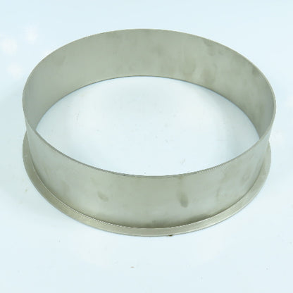 8" Dia. x 2-1/8" OAL  Stainless Steel Flange x Welding End