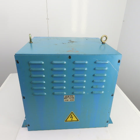 Olsun 8438 S-21039-2 23.8kVA Transformer HV 210/.../480V LV 230Y-180Y 60HZ 3PH