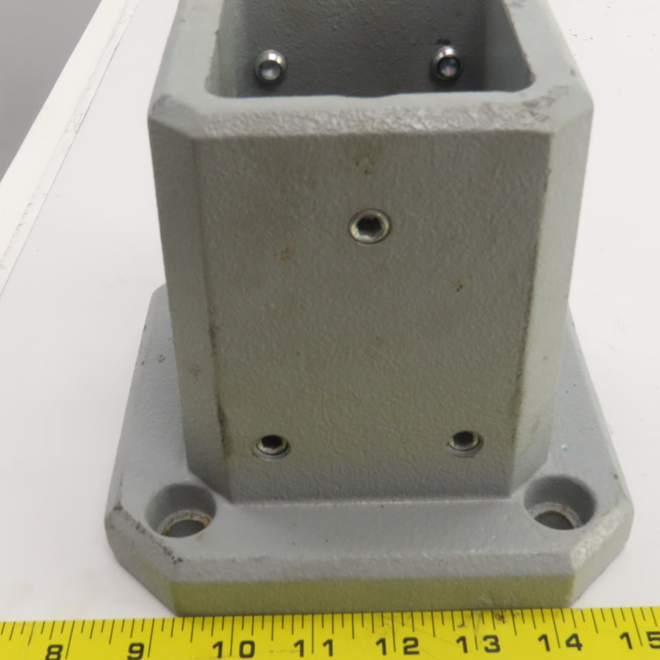 Hoffman 80mm x 80mm Steel Wall Flange 7" x 7" Base