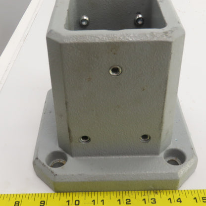 Hoffman 80mm x 80mm Steel Wall Flange 7" x 7" Base