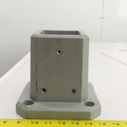 Hoffman 80mm x 80mm Steel Wall Flange 7" x 7" Base