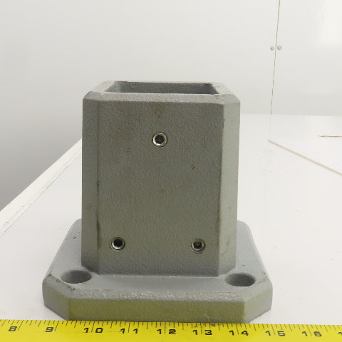 Hoffman 80mm x 80mm Steel Wall Flange 7" x 7" Base