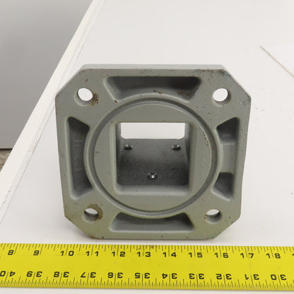 Hoffman 80mm x 80mm Steel Wall Flange 7" x 7" Base
