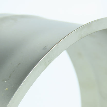 8" Dia. x 4" OAL  Stainless Steel Flange x Slip W/Stop