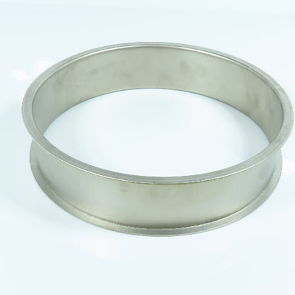 200mm ID x 50mm OAL Stainless Steel Flanged Quick Connect Tube