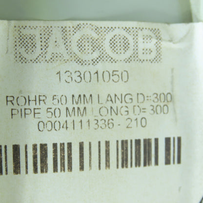 Jacob 13301050 300mm ID x 50mm OAL Steel Flanged Quick Connect Tube