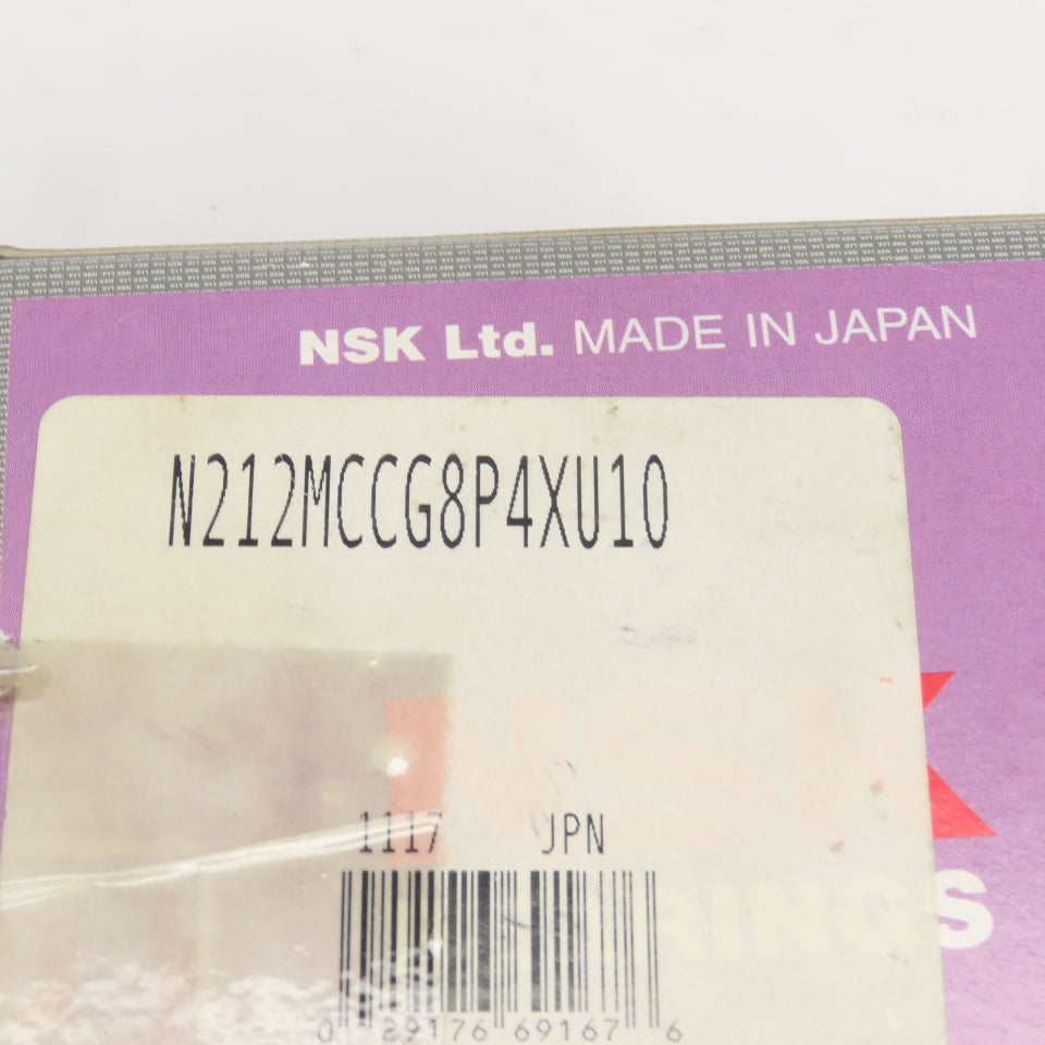 NSK N212M Light Cylindrical Roller Bearing 60mm Bore 110mm OD 22mm Wide