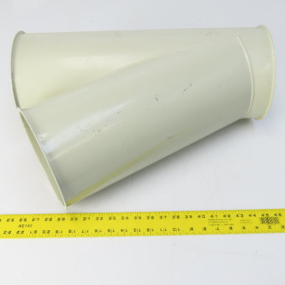Jacob 200mm ID Steel Flanged Quick Connect Lateral Wye Y Tube Fitting