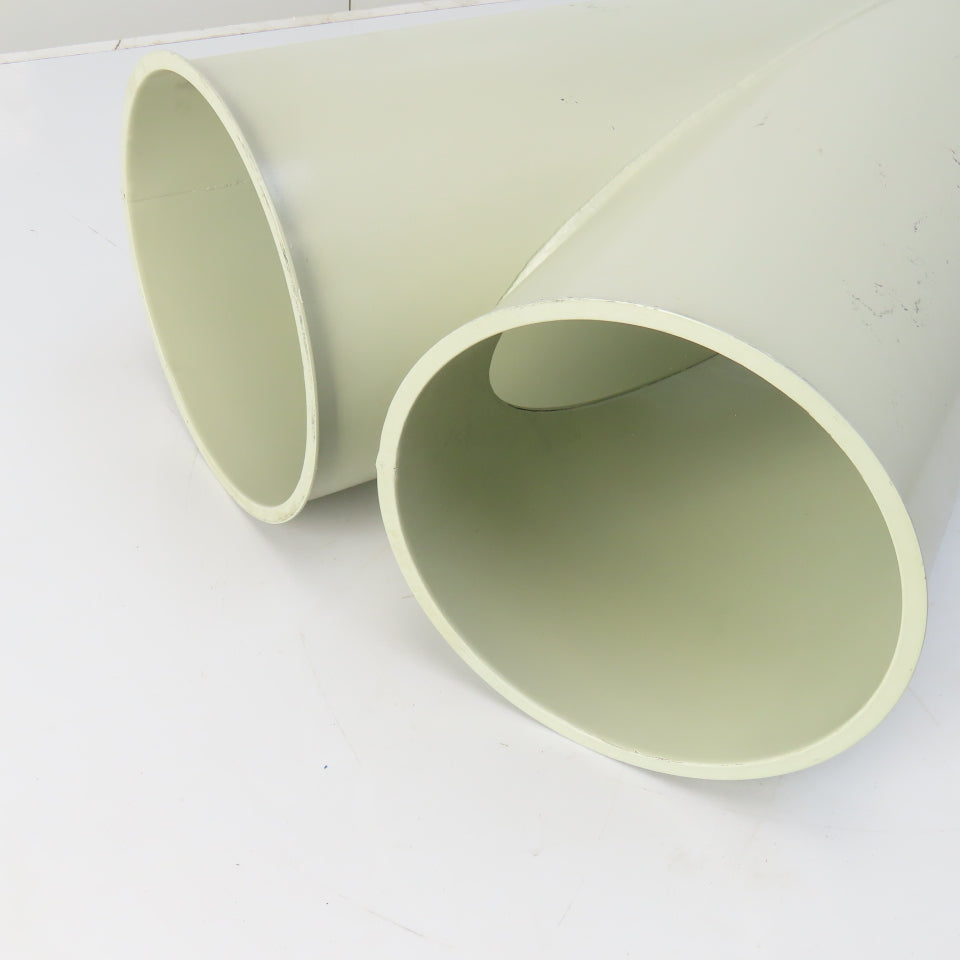 Jacob 200mm ID Steel Flanged Quick Connect Lateral Wye Y Tube Fitting