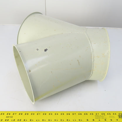 Jacob 250mm ID Steel Flanged Quick Connect Symmetrical Wye Y Tube Fitting