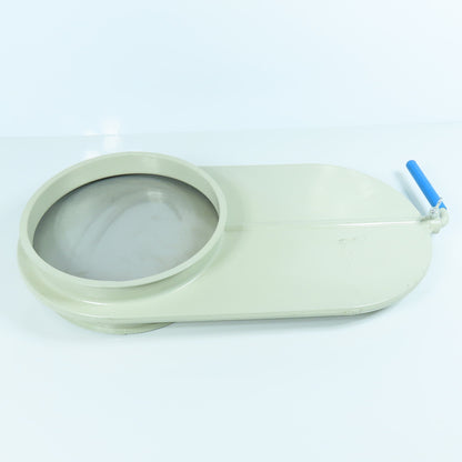 Jacob 200mm ID Flanged Quick Connect Steel Tube Blast Gate