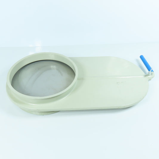 Jacob 200mm ID Flanged Quick Connect Steel Tube Blast Gate