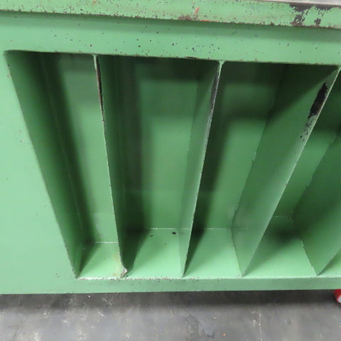 Pollard 36" x 60" Long 1" Thick Steel Top Rolling Testing QC Lab Workbench