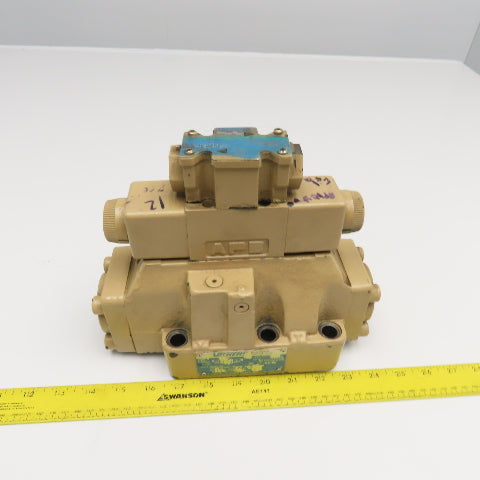 Vickers DG4V-3S-6C-VM-FW-B5-60 4/3 Float Center Hydraulic Pilot Valve 120V