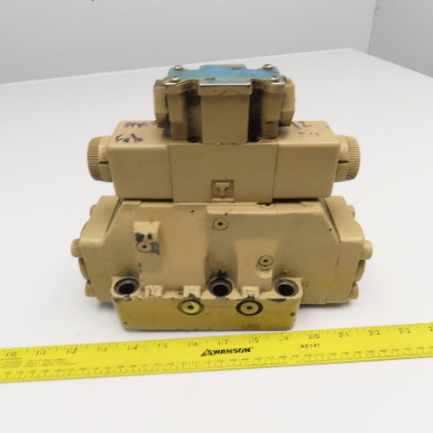 Vickers DG4V-3S-6C-VM-FW-B5-60 4/3 Float Center Hydraulic Pilot Valve 120V