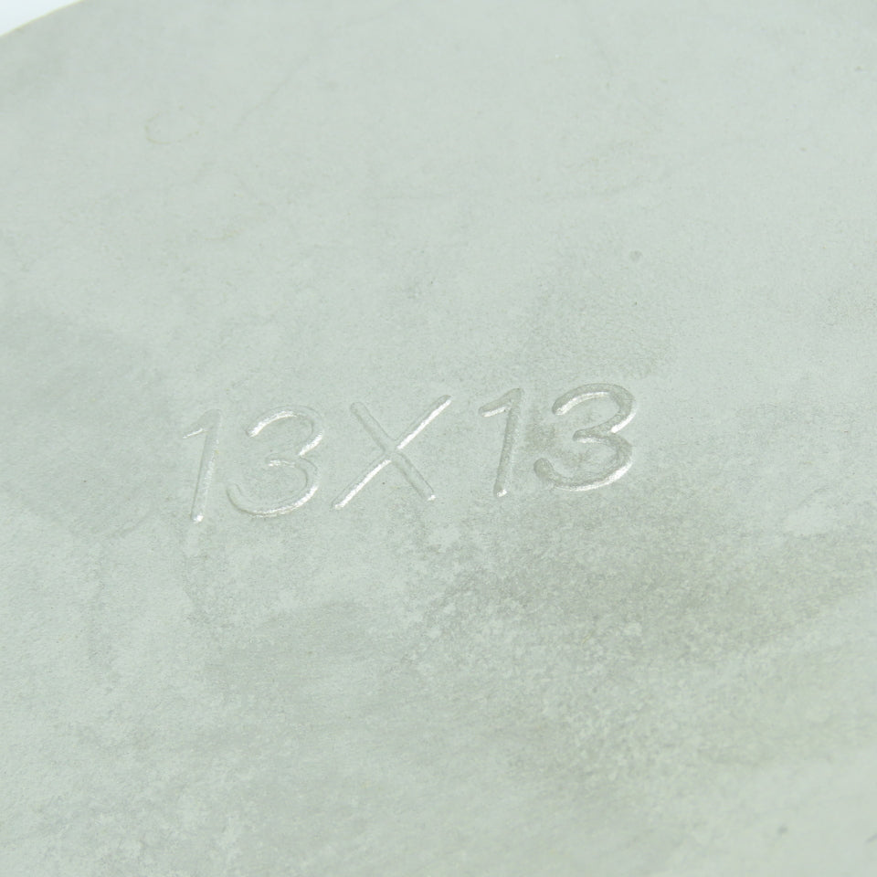 13" x 13" 316 Stainless Steel 3 Blade Left Hand Mixing Propeller 1-1/4" Bore