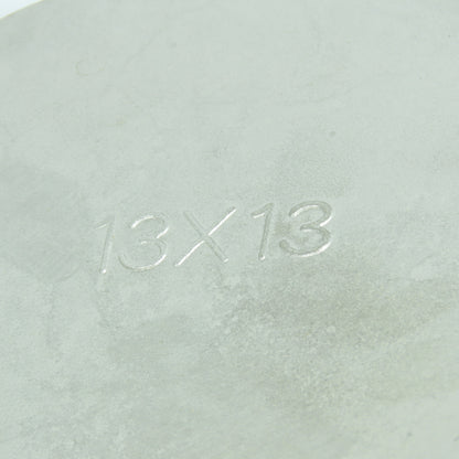 13" x 13" 316 Stainless Steel 3 Blade Left Hand Mixing Propeller 1-1/4" Bore