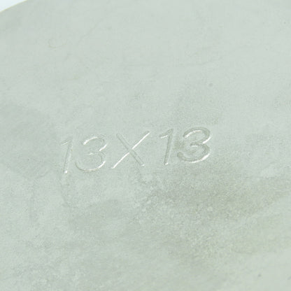 13" x 13" 316 Stainless Steel 3 Blade Left Hand Mixing Propeller 1-1/4" Bore