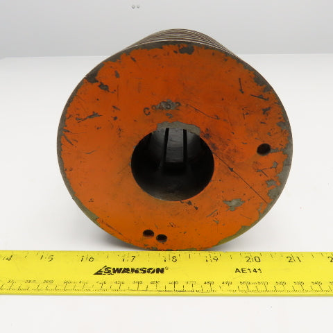 8 Groove A Section V-Belt Pulley 1-5/8" Bushing Bore
