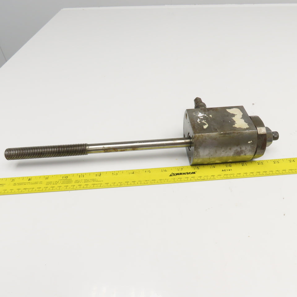 Hytec Okuma MX-55-VB 5000 PSI Hydraulic Center Hole Cylinder 1" Stroke