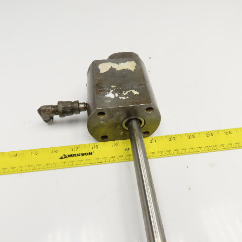 Hytec Okuma MX-55-VB 5000 PSI Hydraulic Center Hole Cylinder 1" Stroke