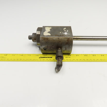Hytec Okuma MX-55-VB 5000 PSI Hydraulic Center Hole Cylinder 1" Stroke