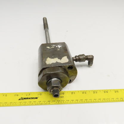 Hytec Okuma MX-55-VB 5000 PSI Hydraulic Center Hole Cylinder 1" Stroke
