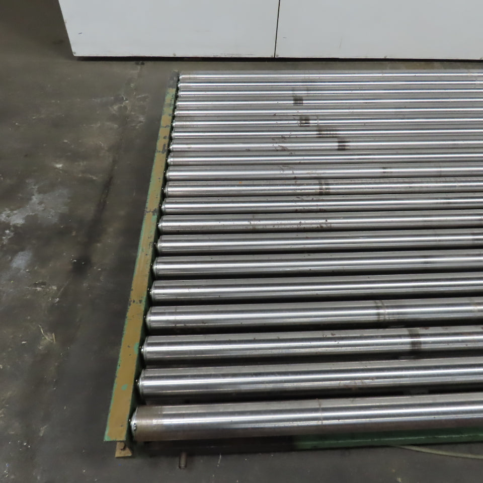 75" Wide 71" BF Gravity Roller Conveyor 60" OAL 11-1/2" Tall