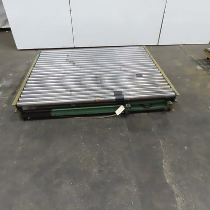75" Wide 71" BF Gravity Roller Conveyor 60" OAL 11-1/2" Tall